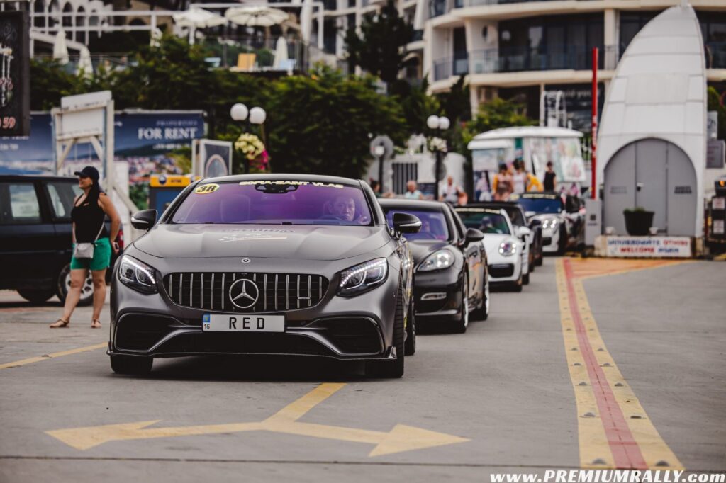 Спортен автомобил Mercedes на Премиум рали София – Свети Влас